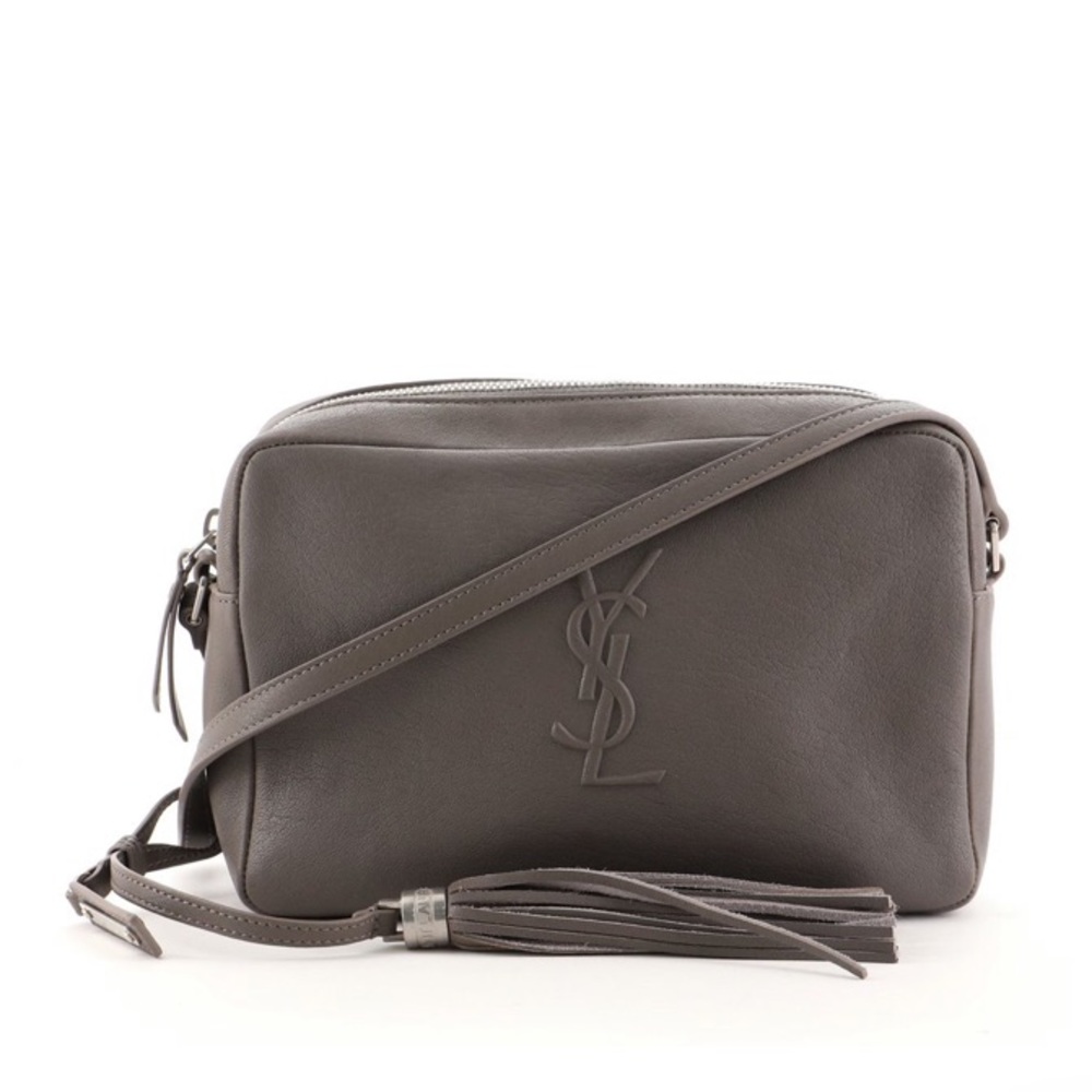 Saint Laurent Lou Camera Bag - Gray
